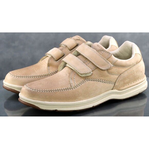 Rockport Prowalker Men's Comfort Casual Walking Shoes Size 13 Leather Tan K51301 - Picture 1 of 12